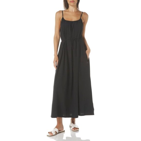 Sweaty Betty Dresses & Skirts - Sweaty Betty Women's M/8 Black Athletic Lightweight Explorer Maxi Dress Pockets